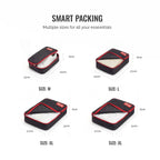 Urban Jungle Packing Cube (Black & Red)