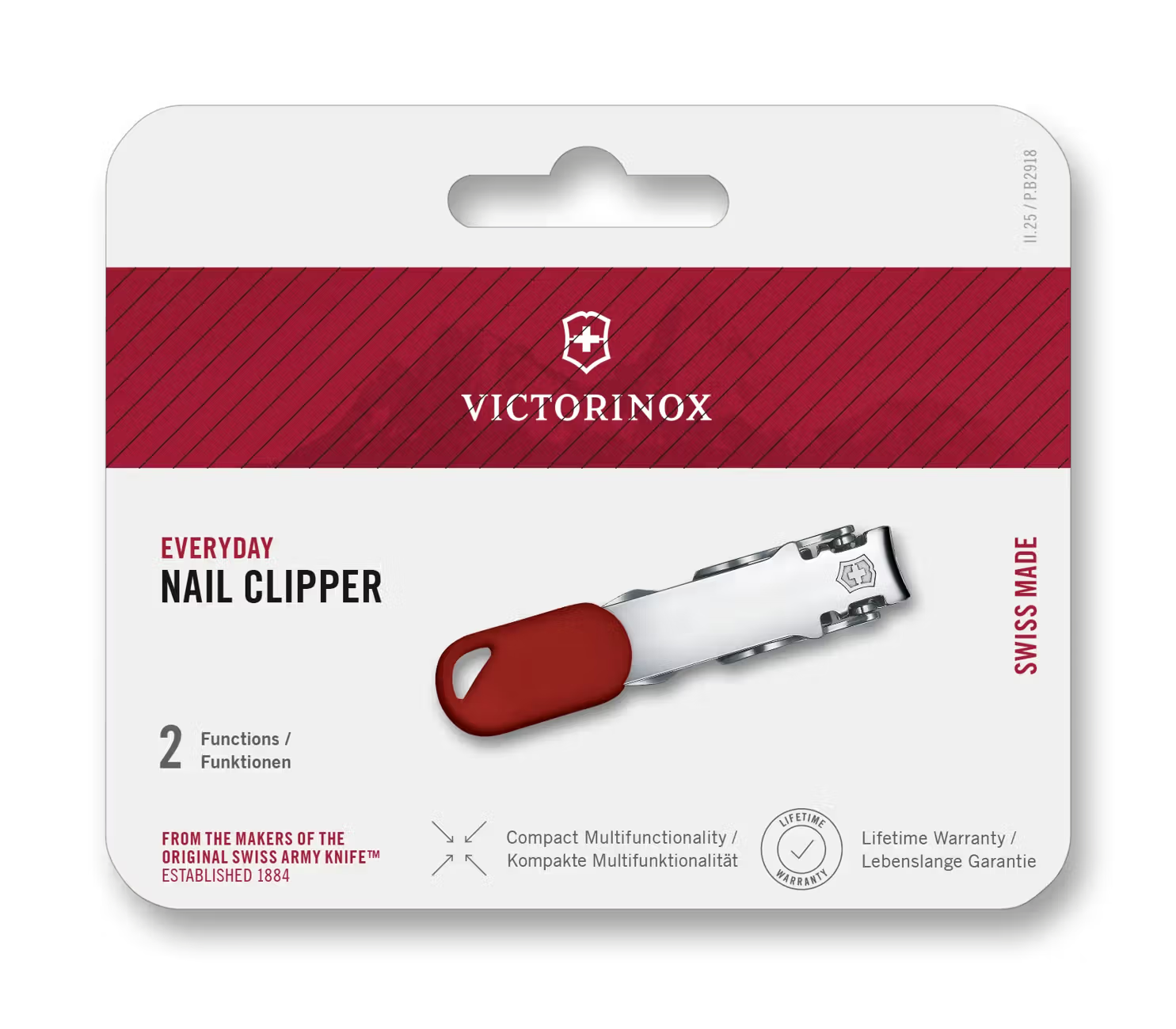 Victorinox Nail Clipper (Red)