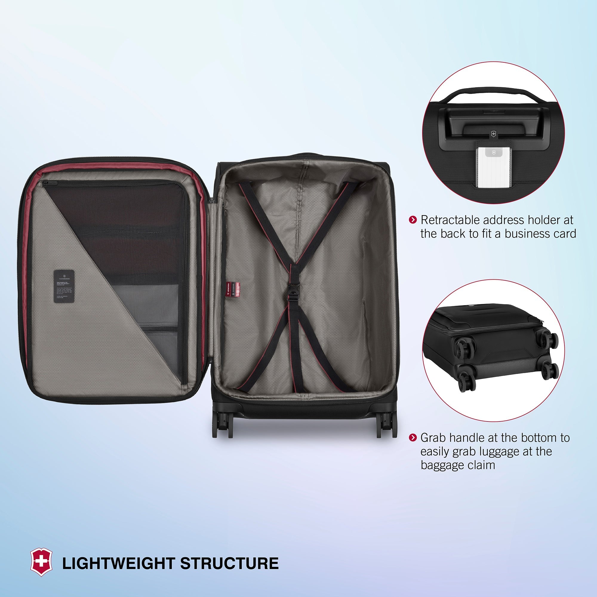 Victorinox パッドフォリオ ポートフォリオ 書類ケース 黒　新品未使用 Victorinox Cross Light Soft Case (Black) – Bagpoint