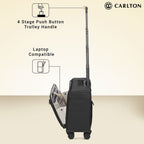 Carlton Souhwark Overnighter (Black)