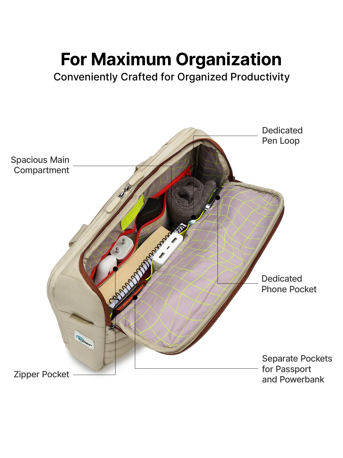 Uppercase Omega 03 (Beige)