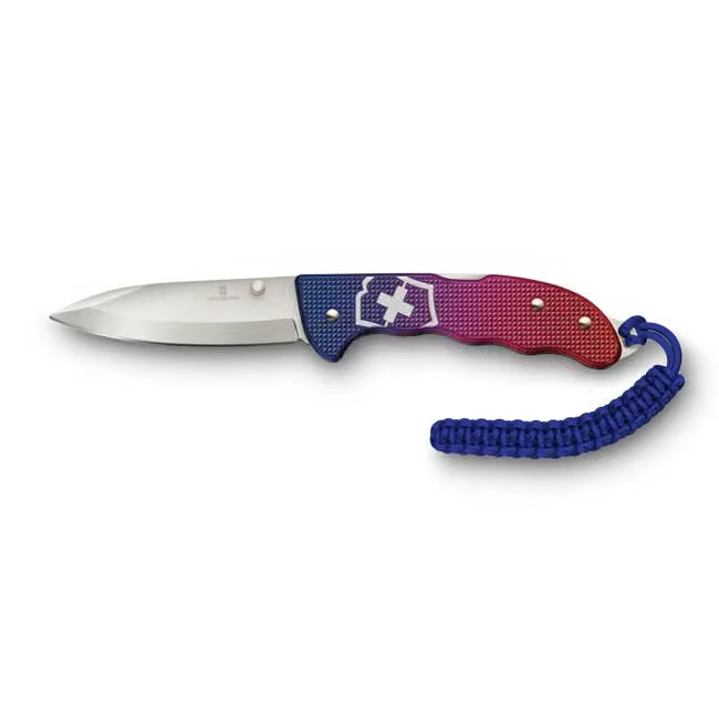 Victorinox Evoke Alox Folding (Blue & Red)