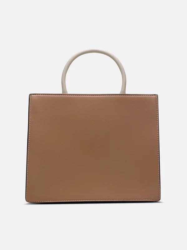 Lavie Paris Louvre Medium Satchel (Beige)