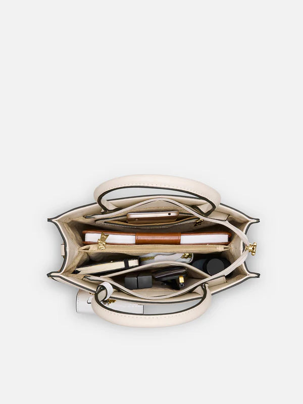 Lavie Paris Louvre Medium Satchel (Beige)