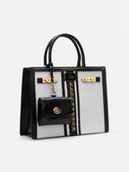 Lavie Paris Louvre Medium Satchel (White)