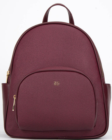 Itti Olvia Backpack (Wine Red)