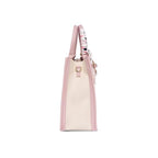 Akiki Heartley Medium Satchel (Beige)