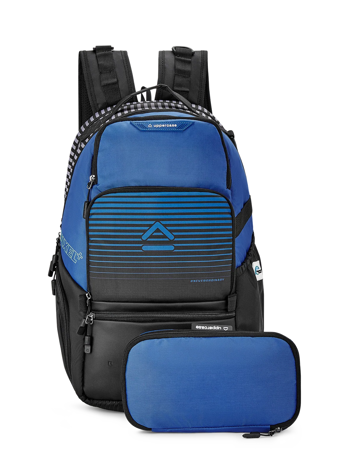 Uppercase Pixel  Plus City Flow (Blue)