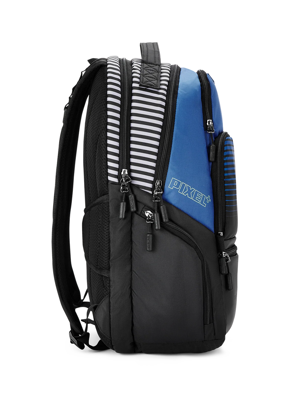Uppercase Pixel  Plus City Flow (Blue)