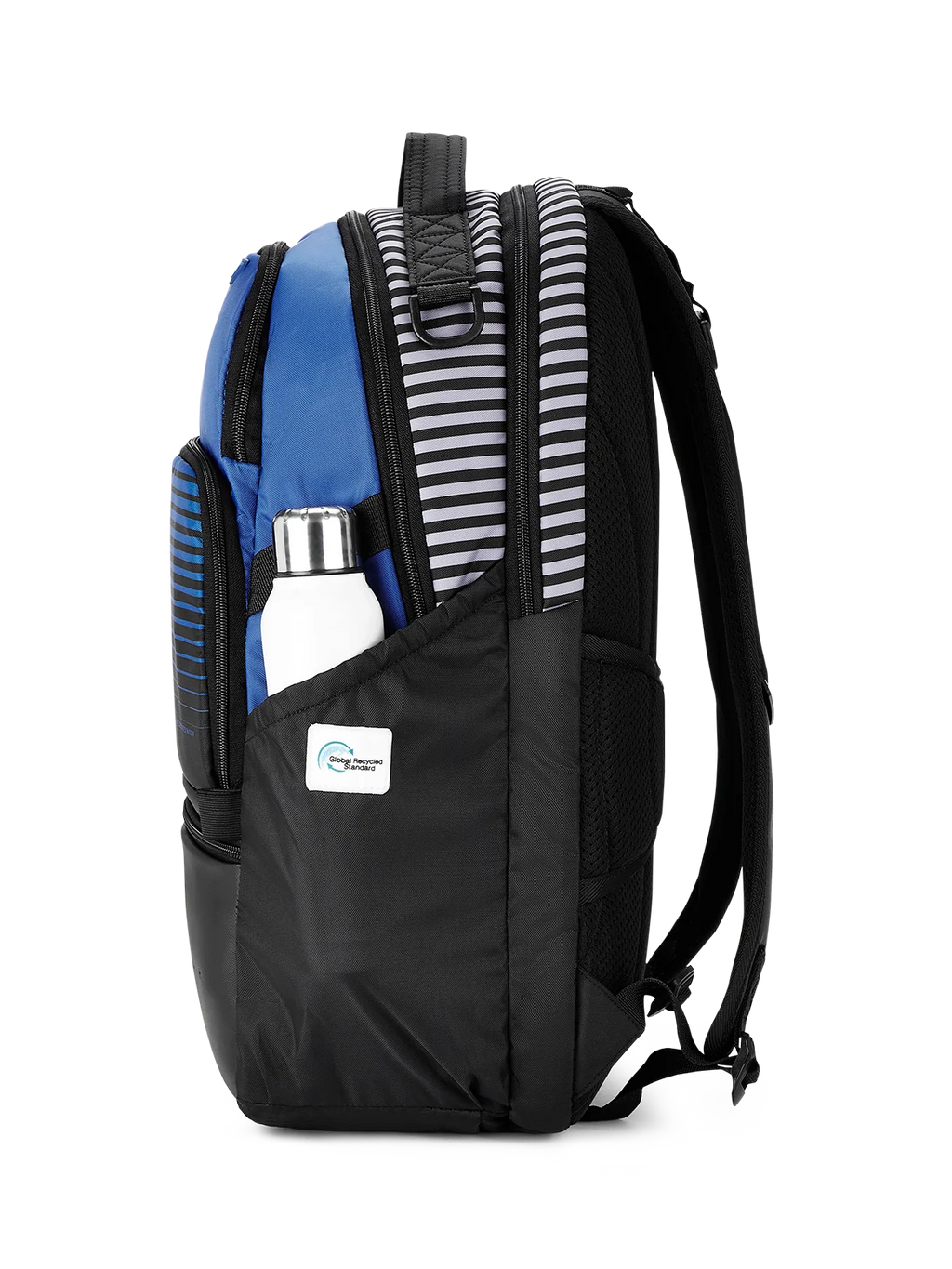 Uppercase Pixel  Plus City Flow (Blue)