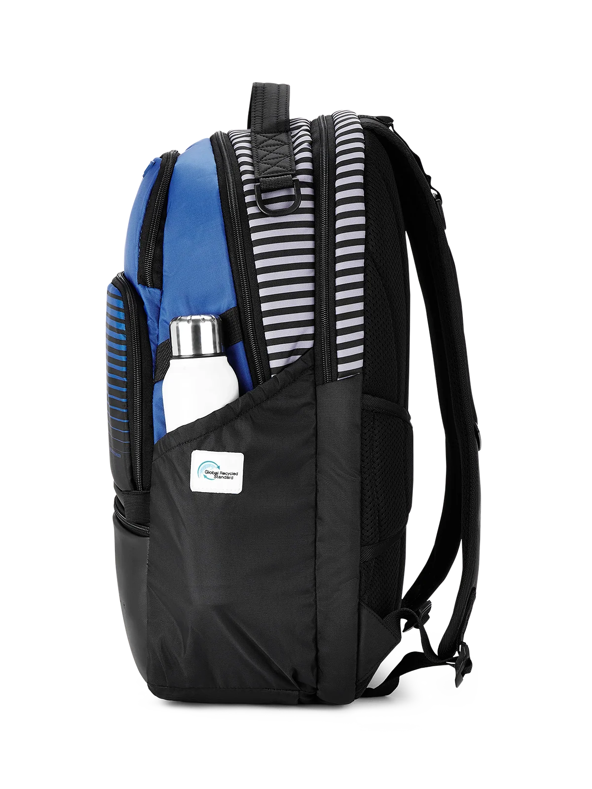 Uppercase Pixel  Plus City Flow (Blue)