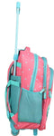 Novex Princes Backpack with Trolly (Pink)