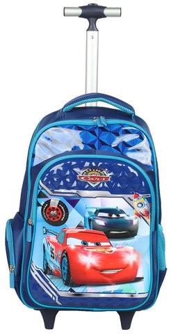 Novex Cars Backpack with Trolly  (Blue)