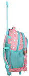 Novex Brand Unicorn Backpack with Trolly (Pink)