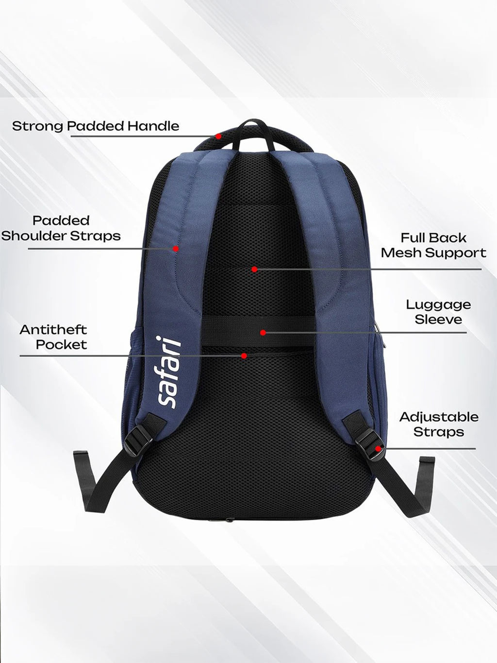 Safari Zen 6 (Navy Blue)