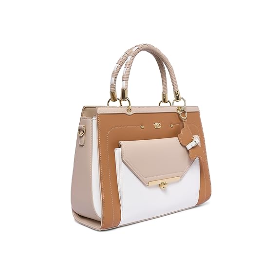 Akiki Hambledon Medium Satchel (Beige)