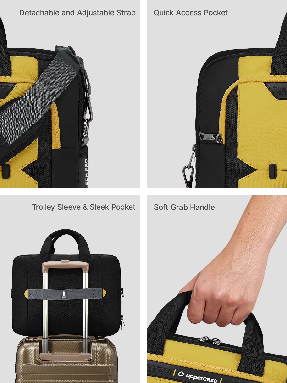 Uppercase Alphatech Pro 02 (Yellow)
