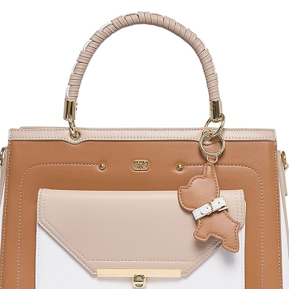 Akiki Hambledon Medium Satchel (Beige)