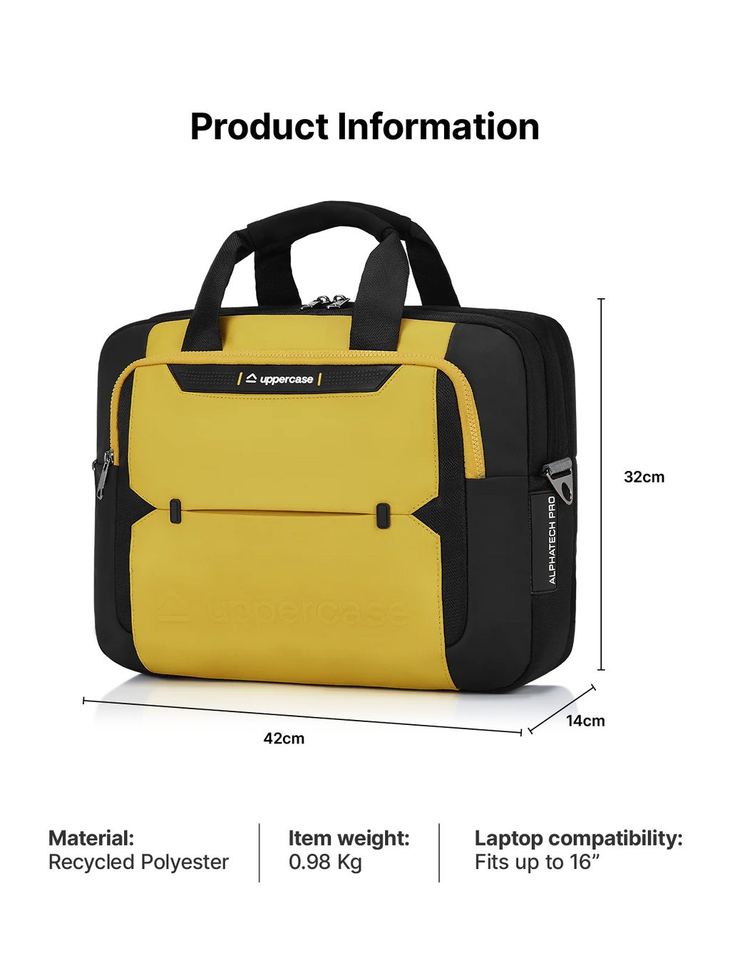 Uppercase Alphatech Pro 02 (Yellow)