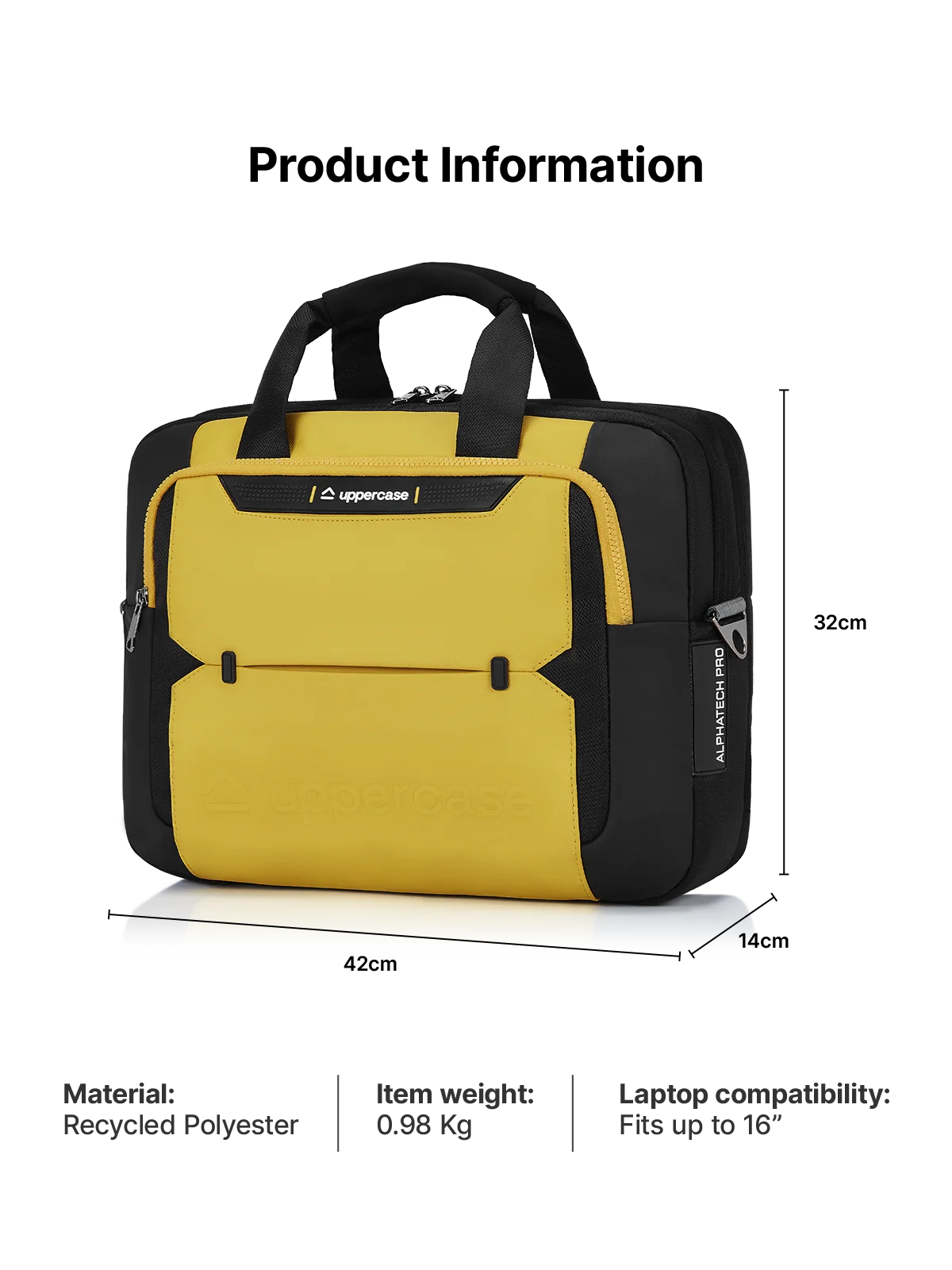 Uppercase Alphatech Pro 02 (Yellow)