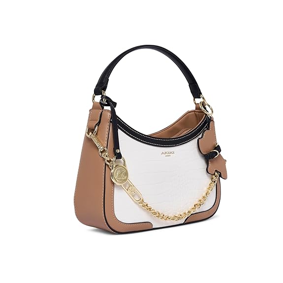 Akiki Brixton 25 Satchel (Beige)