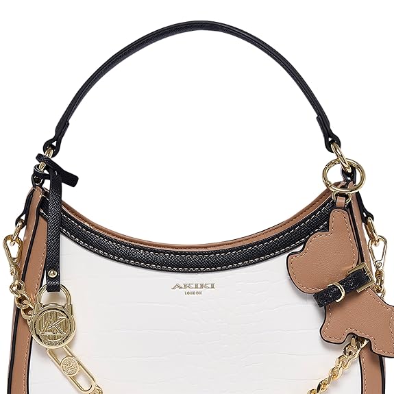 Akiki Brixton 25 Satchel (Beige)