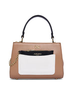Akiki Croydon 3c 20 Satchel (Beige & Black)