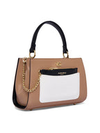 Akiki Croydon 3c 20 Satchel (Beige & Black)