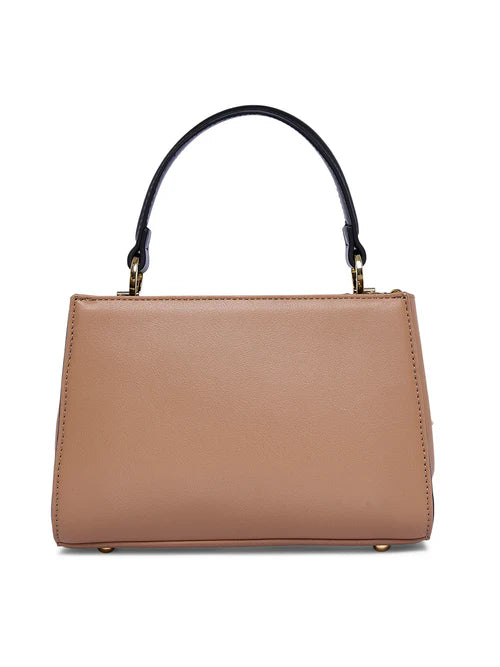 Akiki Croydon 3c 20 Satchel (Beige & Black)