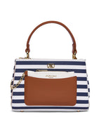 Akiki Croydon 3c 20 Satchel (Nautical & Tan)
