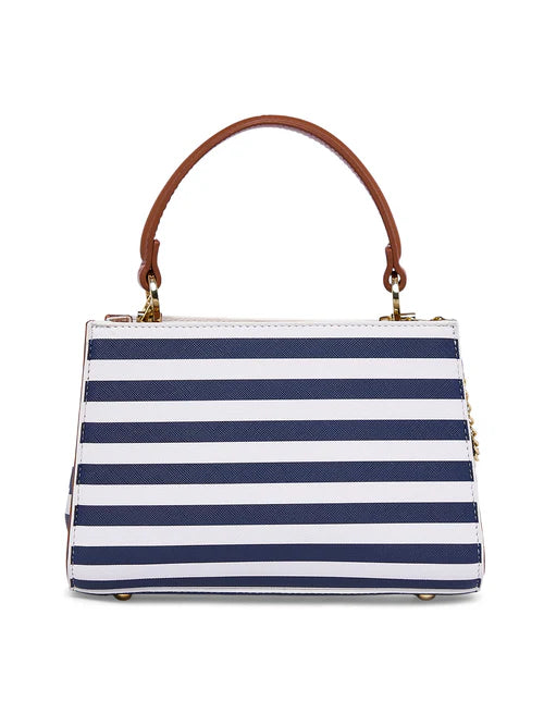 Akiki Croydon 3c 20 Satchel (Nautical & Tan)