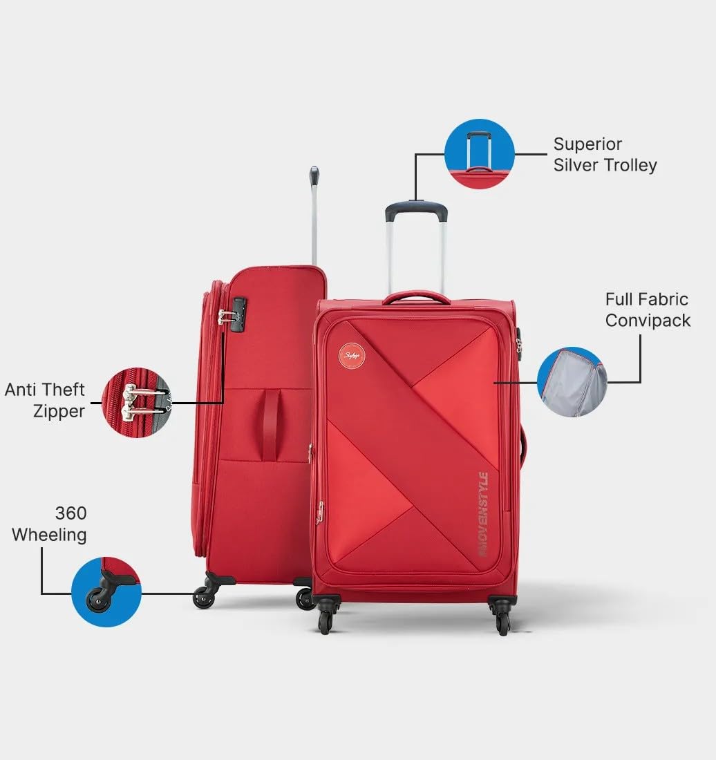Skybags Converge Plus (Red)