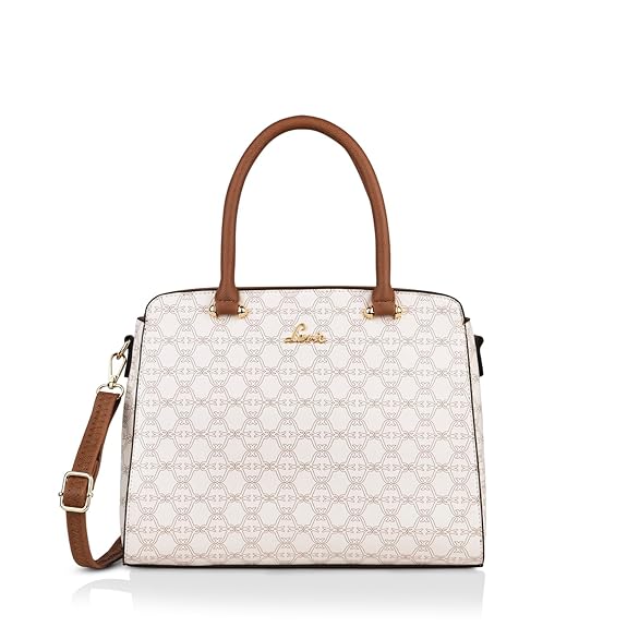 Lavie Mono Ushawu Medium Satchel (White)