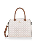 Lavie Mono Ushawu Medium Satchel (White)