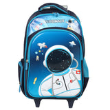 Novex Astronaut Backpack With Trolly  (Blue)