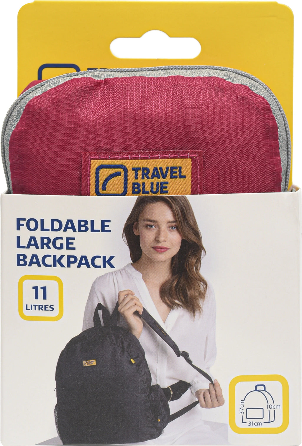 Travel Blue  Foldable Large Backpack (Pink)