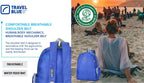 Travel Blue  Foldable Large Backpack (Blue)