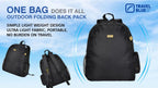 Travel Blue  Foldable Large Backpack (Black)