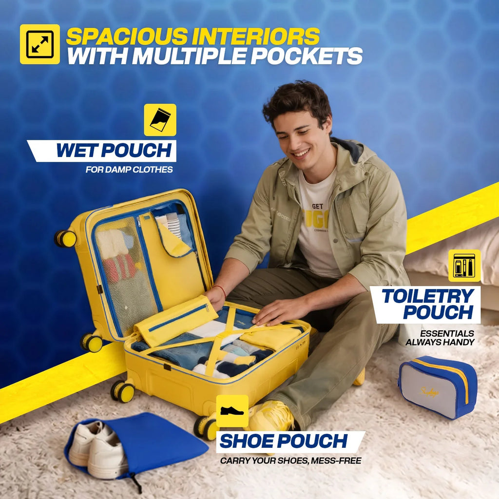 Skybags Whistle Podu (Yellow)