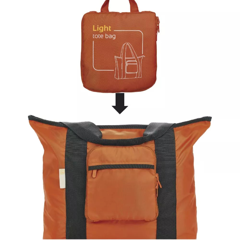 Go Travel Light Tote bag (Orange)
