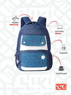 Wiki Blossom 28 (Navy)