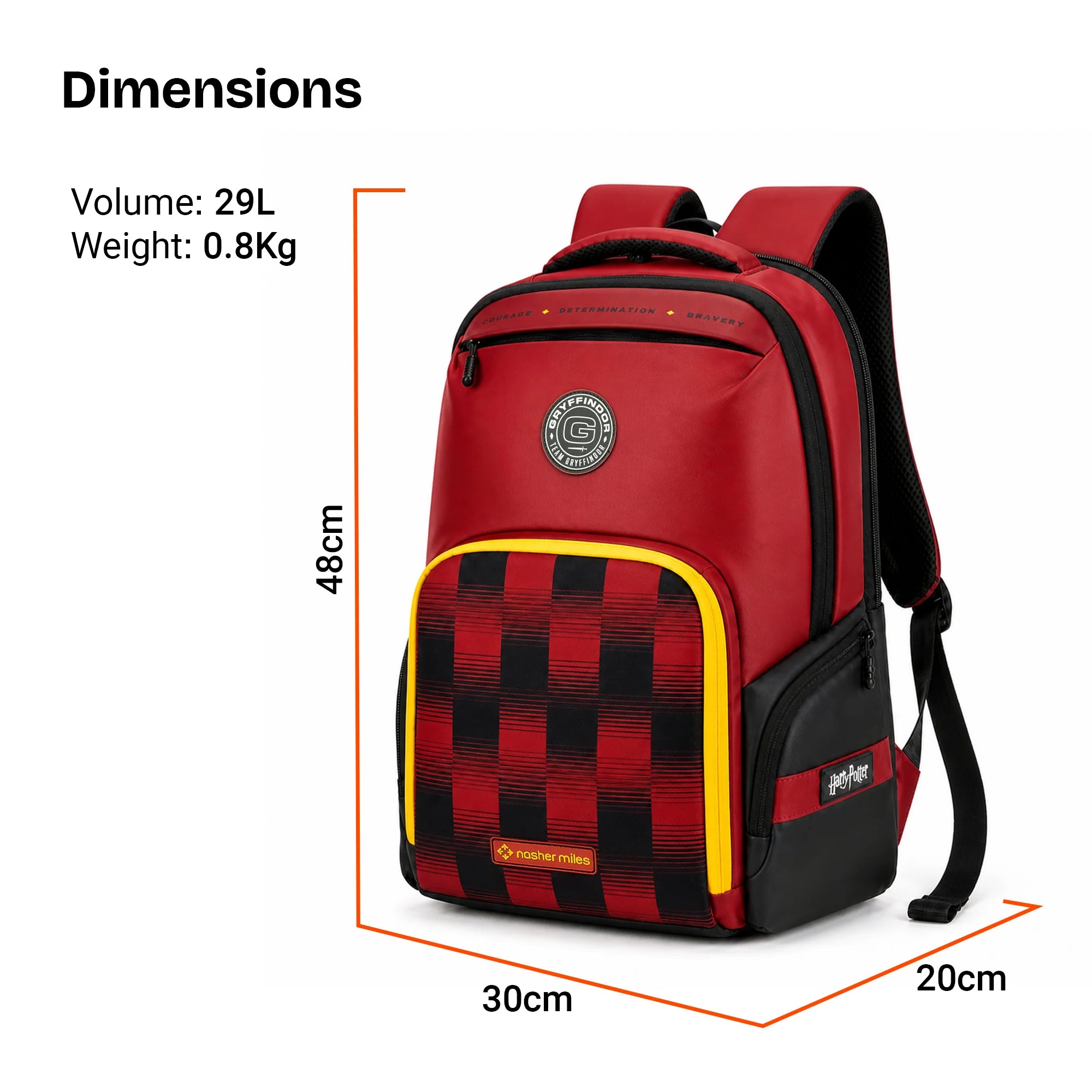 Nasher Miles House Pride (Red & Black)