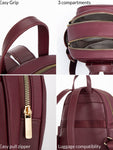 Itti Olvia Backpack (Wine Red)