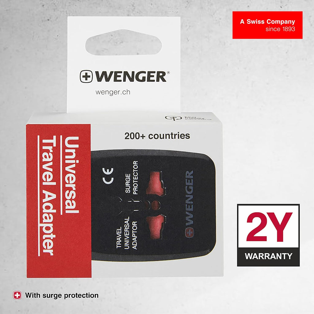 Wenger Universal Travel Adapter (Black)