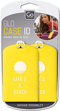 Go Travel Glo Case Id (Yellow)