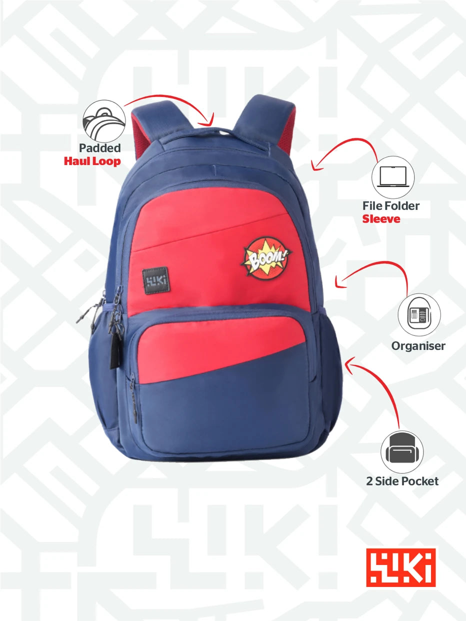 Wiki Drigft 38 (Navy & Red)