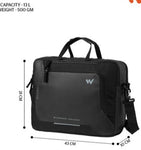 Wildcraft Laptop Briefcase 2.0 (Matte Black)
