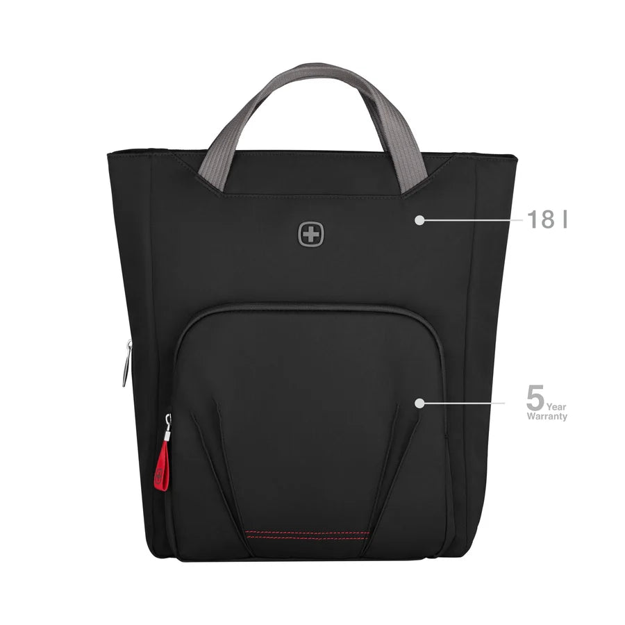 Wenger Motion Vertical tote (Black)