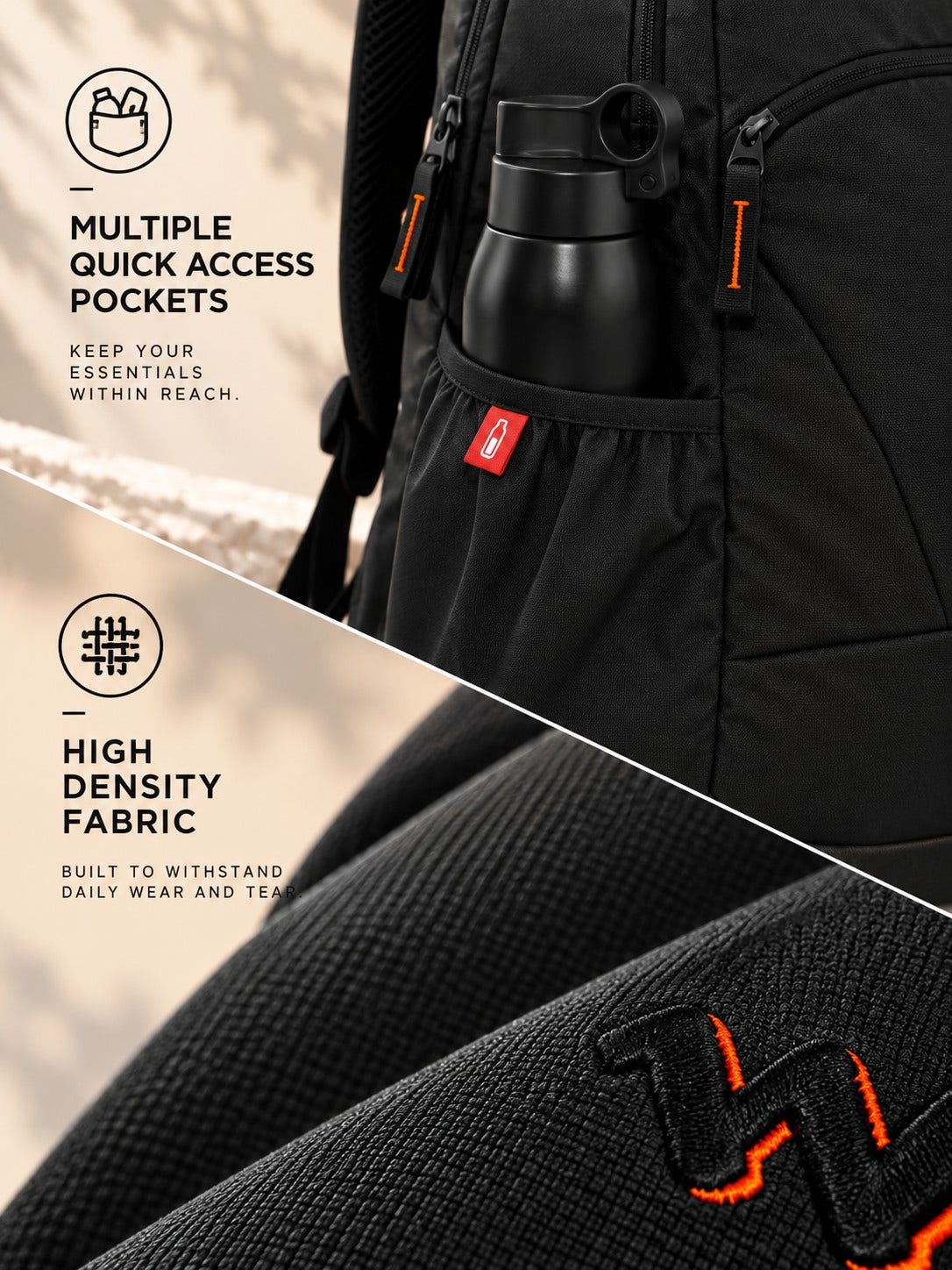 Wildcraft  Aster 30 (Black)