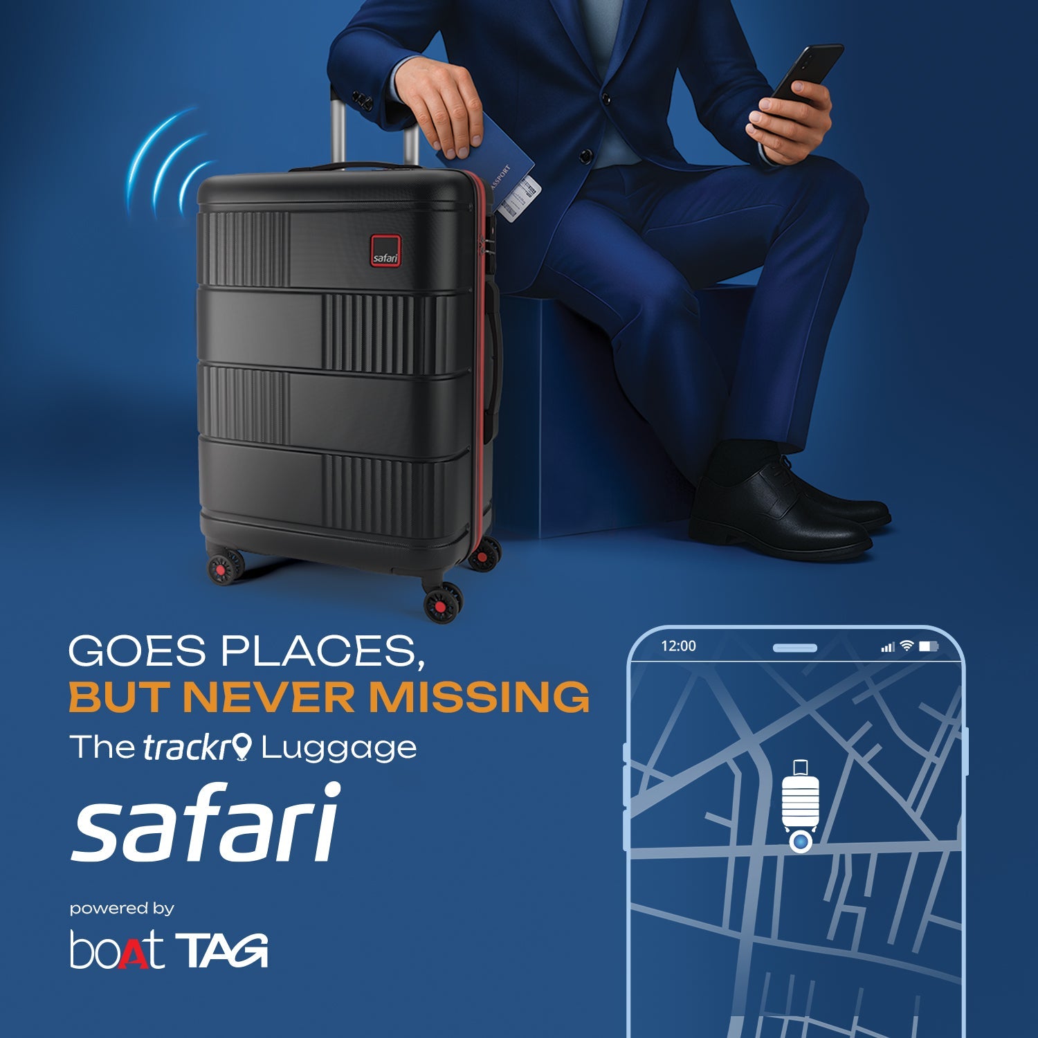 Safari Tracker (Steel Blue)